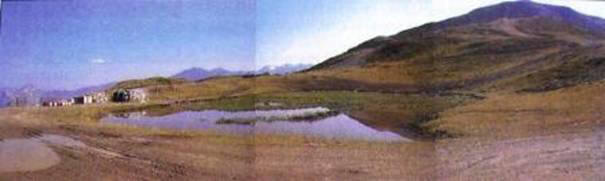 le lac de la Vieille avant les travaux