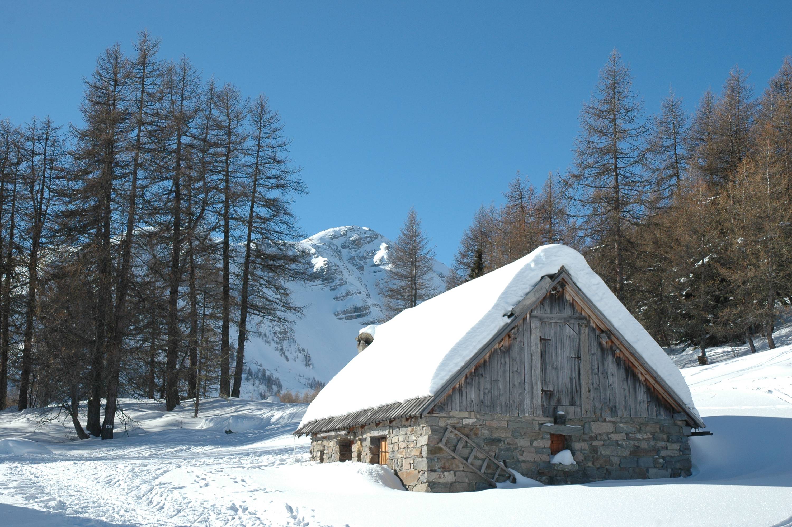 4S08-Hameau-de-La-Plagne- Albanne-Hiver-de-Claude-Garnier .JPG