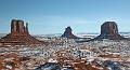 MA18-Sous la neige-Monument-Valley  -Utah-de-Yves-Floret